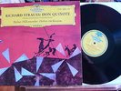 1966 Karajan Fournier Strauss Don Quixote DGG German Tulip Stereo SLPM 139009 NM