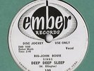 UNKNOWN 78  SUPER RARE    BLUES JUMP BLUES  BIG JOHN BOUIE  EMBER 100  VG+  HEAR