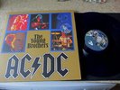 DOUBLE LP VINYL RECORD-SUPER RARE-AC/DC-THE YOUNG BROTHERS-BLUE VINYL-ROCK/METAL