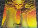 NUCLEAR ASSAULT-SURVIVE- AWESOME VERY FIRST PRESS UNDER ONE FLAG ENGLAND 1988