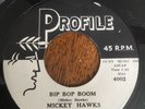 Bip bop boom/Rock and roll rhythm.  Mickey Hawks & Moon Mullins & Night Raiders