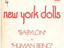 45t PROMO NEW YORK DOLLS
