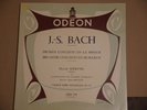 HENRYK SZERYNG Bach: Violin Concertos ODEON Orig France ODX 1950's ED1 Red Label