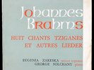 Brahms Chants tziganes... Eugenia Zareska George Solchany LP EX, CV VG++