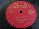 THE WALDORFIANS Louise/Excuse Me Lady EDISON BELL WINNER 78 rpm