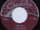 Blues 45 LITTLE WALTER Lights Out CHECKER HEAR