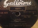 LUSAKA RADIO BAND ALICK NKHATA GALLOTONE 1672 AFRICA 78 RPM E/E- AFRICAN GUITAR