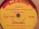 PETER TSOTSE MZURI AM 504 AFRICA 78 RPM E- CONGO AFRICAN GUITAR