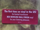 ????The Big Lebowski ????Translucent  Bowling Ball Finnish Vinyl Record????