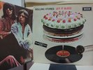 THE ROLLING STONES / LET IT BLEED, RARE UK BLUE DECCA LP w/BIG SIZED POSTER NM