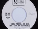 Inst. 45 GEORGE MARTIN And I Love Her (Instrumental) UNITED ARTISTS HEAR beatles