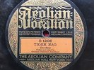 78 RPM - ORIGINAL DIXIELAND JASS BAND - ‘TIGER RAG’ 1917 AEOLIAN VOCALION 1206