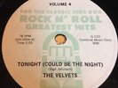 The Velvets: Tonight (Could Be The Night) / The Passions: I Only Want You 78