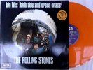 Rolling Stones HIGH TIDE AND GREEN GRASS lp Decca 6835 210 Holland ORANGE VINYL