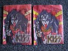 KISS-Tradingcards 2x 10 Monty Trading Cards-1980 Holland