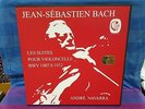 ABDRE NAVARRA BACH LES SUITES POUR VIOLONCELLE CELLO ANDRE NAVARRA CALLIOPE 3LP