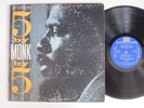 THELONIOUS MONK 5 By Monk Riverside RLP 12-305 Mono DG Jazz LP