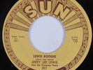Rock & Roll 45 JERRY LEE LEWIS Lewis Boogie SUN HEAR VG+