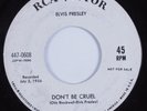 Rock 45 ELVIS PRESLEY Don't Be Cruel RCA promo HEAR
