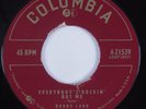 Rockabilly 45 BOBBY LORD Everybody's Rockin' But Me COLUMBIA HEAR