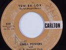 Teen Doo Wop 45 LINDA POWERS Tum-Ba-Lov CARLTON HEAR