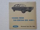 Ford Malaysia Car Theme For Cortina GXL & L 1970's EP V.RARE