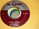The Fireballs I Don't Know b/w Fireball Rockabilly 45 on Kapp LISTEN
