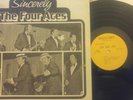 The Four Aces Sincerely 4x AUTOGRAPHED & inscribed LP Vinyl Record free shipping
