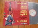 LALO SYMPHONIE ESPAGNOLE : Devy  ERLIH  violin LP DUCRETET THOMPSON