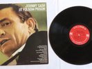 JOHNNY CASH At Folsom Prison RECORD LP VINYL 60's First Press 2 EYE ROCKABILLY