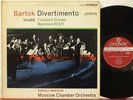 CS 6332 FFSS BB Bartok, Divertimento, Barshai, Moscow Chamber Orch. = SXL 6026