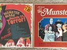 MONSTER MASH SOUNDS OF TERROR 1974 PICKWICK LP EX & AT HOME WITH THE MUNSTERS