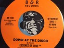 ESSENCE OF LOVE Modern Soul Funk Disco 45 Down At The Disco b/w Oh A Feeling