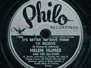 78tk-R&B--PHILO 126- Helen Humes