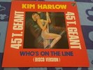 Kim Harlow who's on the line Allo Reseau disco mix 12