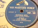 ELVIS PRESLEY*HEARTBREAK HOTEL / I WAS THE ONE *VG