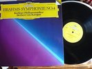 ED1 Hamburg labels BRAHMS Symphony No4 KARAJAN BPO DGG 427 497-1 Digital 1989 NM