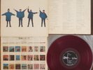 The Beatles - Help (1965) LP (VG+)  HOLY Rare 1st Press RED Vinyl OIS