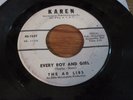 NORTHERN SOUL 45 - THE AD LIBS - THINK OF ME - KAREN - PROMO VG+