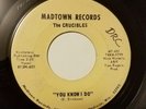 VERY RARE Garage - The Crucibles - You Know I Do - ORIGINAL Madtown 401 - 1966
