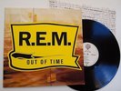 R.E.M.- OUT OF TIME LP VINYL NR MINT/NR MINT RARE 1991 1st Press Original REM