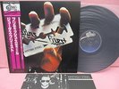 JAPAN LP JUDAS PRIEST BRITISH STEEL 25?3P-208 EPIC SONY OBI INSERT IRON MAIDEN