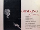 GIESEKING Encores - 1st Press Columbia Blue/Gold 33CX 1761 LP