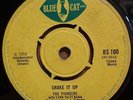 THE PIONEERS SHAKE IT UP / GOODIES ARE THE GREATEST ORIGINAL UK BLUE CAT 45 CLIP