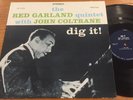Red Garland Quintet John Coltrane Dig It  Prestige Stereo Blue Label Jazz LP