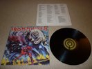 IRON MAIDEN - THE NUMBER OF THE BEAST ALBUM RECORD VINYL LP 33 ORIGINAL SUPERB