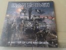 IRON MAIDEN-A MATTER OF LIFE AND DEATH LP FIRST ISSUE VINYL PICTURE VERY RARE