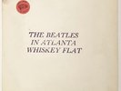 THE BEATLES IN ATLANTA WHISKEY FLAT LIVE IN CONCERT TMQ STICKER YELLOW VINYL M-?