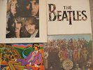 The Beatles 4 Brazil albums (John Lennon/Paul McCartney) LPs Apple mono Pepper
