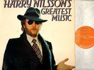HARRY NILSSON harry nilsson's greatest music (best of/hits) LP EX/VG PL 42728
